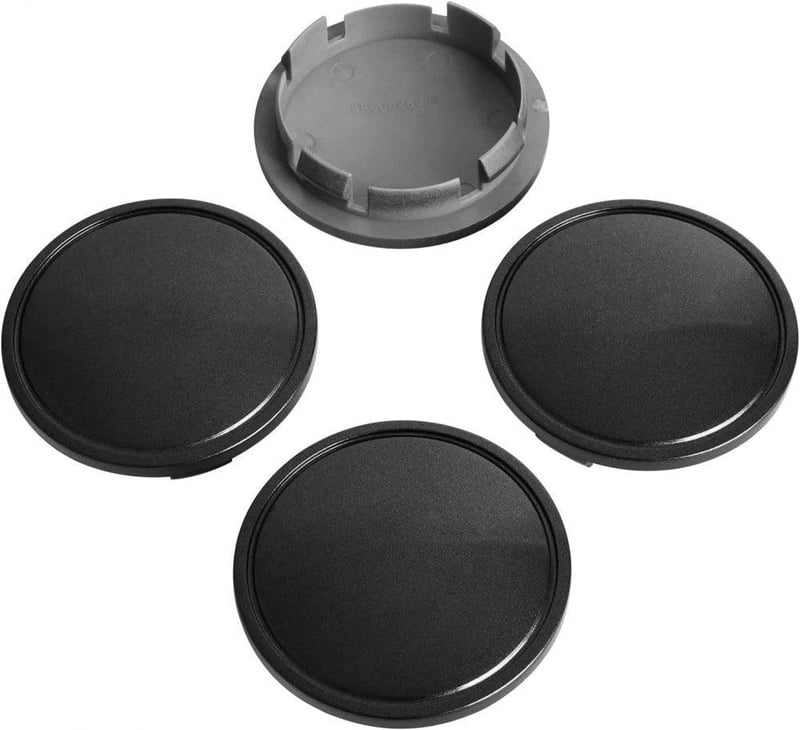 Volkswagen 66mm Puskafém Szürke Keréktárcsa Fedél Szett - VW Kompatibilis