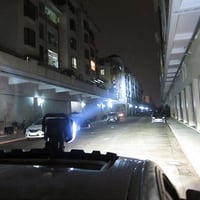 LED keresőfény autóra: 50W, 8500LM, 360° forgatható, távirányítós, fekete 8