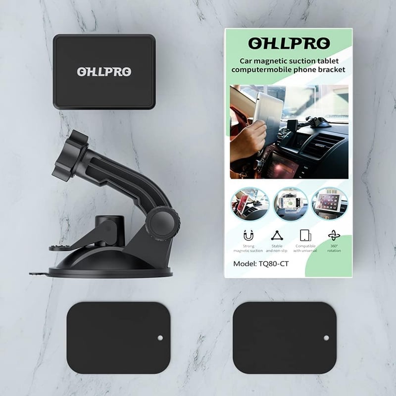 OHLPRO Mágneses Telefon és Tablet Tartó Autóba - 360° Forgatható Műszerfalra, Szélvédőre 4-10" Készülékekhez

AI: I've created a Hungarian t