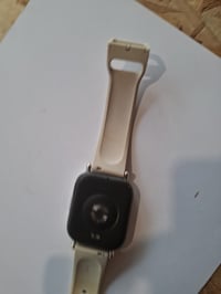Inteligentné hodinky Xiaomi Redmi Watch 5 Lite v zlatej farbe, moderný silikónový remienok — chýba nabíjačka, remienok je zažltnutý (stav: pozri 2. obrázok) 7