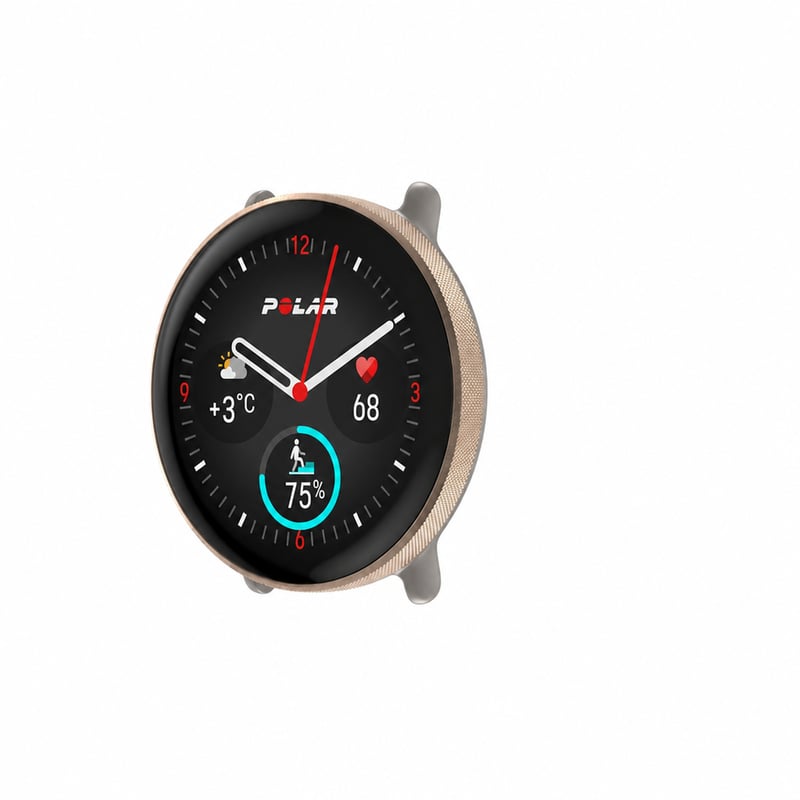 Polar Ignite 3 GPS fitness pametni sat bez remena, boja Greige/zlatna, veličina S-L — Proizvod dolazi bez remena (stanje: vidi 2. sliku)