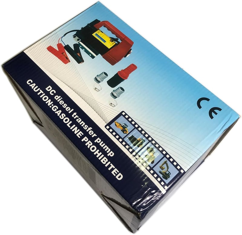 LEMOTO 175W Elektromos Gázolaj és Kerozin Szivattyú 45L/perc, 12V
