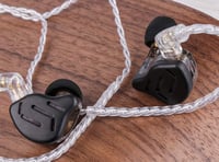KZ Zax HiFi fülhallgató - 1DD+7BA hibrid, cink ötvözet, leválasztható kábel, fekete 6