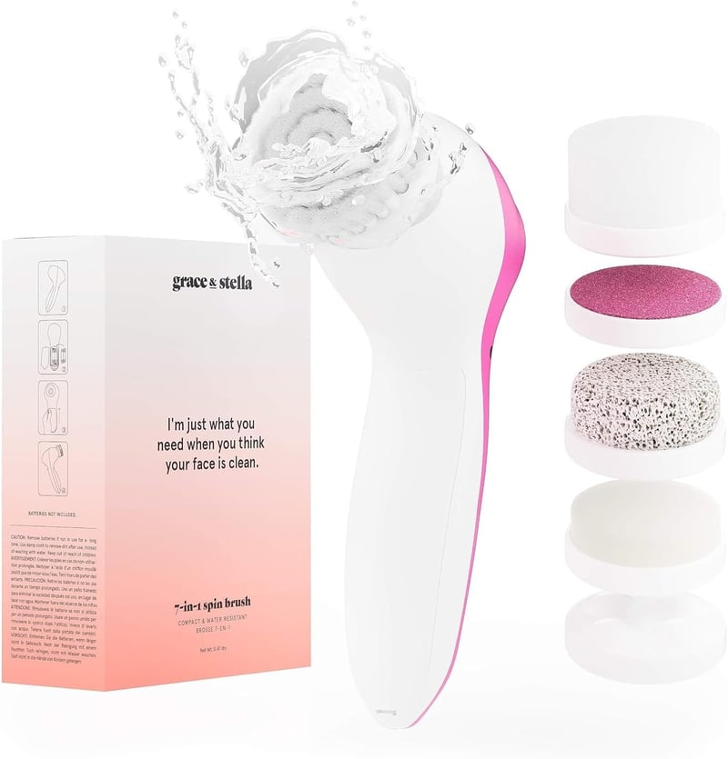 Grace and Stella vízálló arctisztító kefe - Hordozható peeling készülék