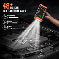 ASPERX 3000A Autós Indításrásegítő Powerbank Kompresszorral, 150PSI, LED Lámpával 3