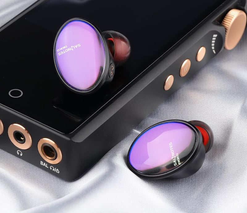 7Hz Salnotes Dioko HiFi fülhallgató - 14,6mm-es síkmembrános, repülőgép-minőségű alumínium házzal