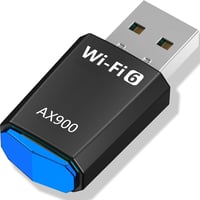 XIEANDKONG USB WiFi Adapter 900Mbps - Dual Band 2.4G/5.8G WiFi6 Vezeték Nélküli Hálózati Stick Win11/10/7 Rendszerekhez, USB 3.0 1