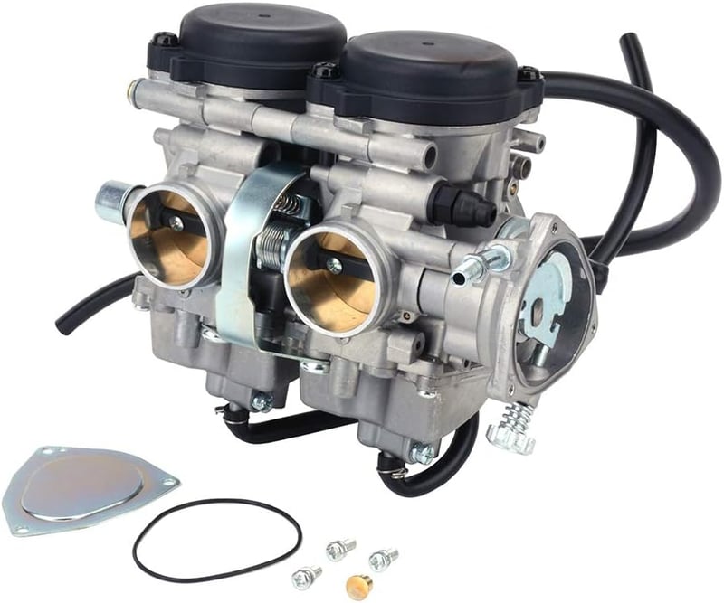 JFG RACING Karburátor Yamaha Raptor 660 YFM660 2001-2005 Modellekhez - Alumínium Ötvözet Dupla Hengeres ATV Quad Robogó Alkatrész