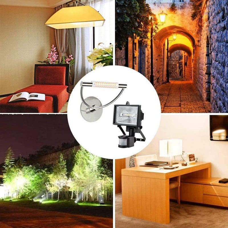 R7S LED izzó 78mm, dimmelhető, 15W, 4000K természetes fehér, 2 db csomag