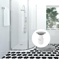 KOOBON 115mm Polírozott Zuhanylefolyó Fedél Viega Tempople Rendszerhez - Króm Kivitel, Szagzáró Funkcióval és Hajfogóval, PVC Anyagból 3