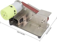 Vislone 15 fokos élező és polírozó gép - 7 fokozatú, 100W, 10 csiszolószalaggal 9