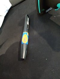 Stilou Pelikan griffix pentru dreptaci, Neon Black – Stilou ergonomic pentru învățarea scrisului – fără patron de cerneală (stare: vezi a 2-a imagine) 3