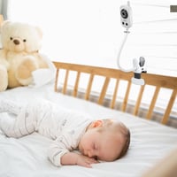 Lyeiaa Babafigyelő Tartó - Rugalmas Kamera Állvány GHB, ANMEATE SM24, Goodbabyuu24, Babysense V24US Modellekhez - Vezeték Nélküli Éjjellátó  3