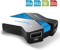 SPIRIT OF GAMER CrossGame 1 Billentyűzet-Egér Adapter PS4/PS3/Switch/Xbox Konzolokhoz - Kék USB Konverter FPS Játékokhoz 2