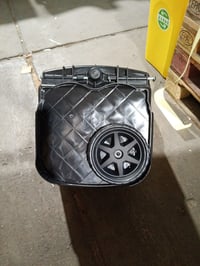 Cărucior de grădină Ribimex PRCG65 65L, structură din polipropilenă, ergonomic — roată și suport pentru unelte lipsă (stare: vezi a 2-a imagine) 2