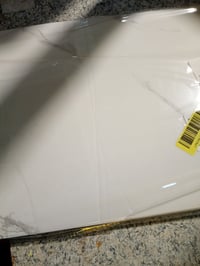 LUPATDY Samoljepljive podne pločice 30x60 cm, 10 kom, 2,5 mm PET, efekt mramora, vodootporne — savijene (stanje: vidi 2. sliku) 2