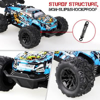 Távirányítós Monster Truck Gyerekeknek - 20km/h Offroad RC Autó 2 Akkumulátorral 4