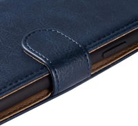 Xiaomi 12T/Pro Mágneses Bőr Flip Tok Kártyatartóval, Indigó 2