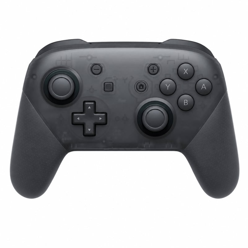 Nintendo Switch Pro Controller játékvezérlő — hibás, részben működik: bal kar felfelé nem érzékel, lefelé (állapot: lásd a 2. képet)