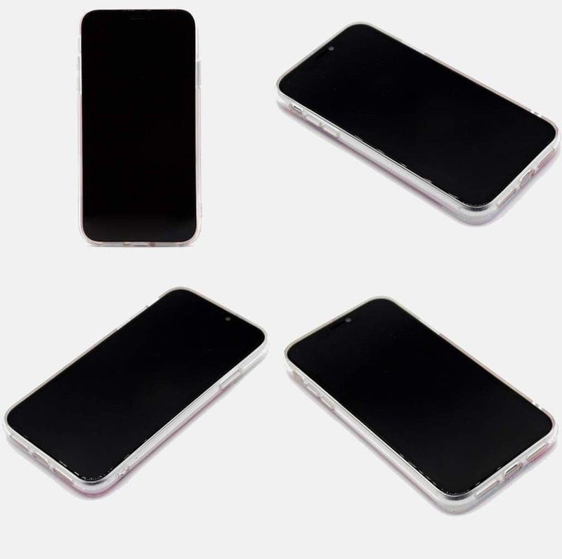 Apple iPhone 11 Rózsaszín Flamingós Csillogó Folyadékos Tok