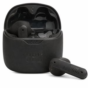 Căști True Wireless JBL Tune Flex TWS cu anulare a zgomotului, negru - Utilizate, interiorul carcasei este unsuros și murdar (stare: vezi a 2-a imagine)