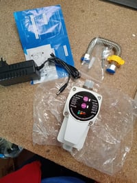 Fafeicy IP64 Automatické bezkefové čerpadlo na zvýšenie tlaku vody 100-200W 25-35 l/min, 3-stupňový motor, pre vodovodný kohútik, toaletu, sprchu, bojler, EÚ 2