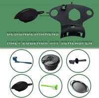 Thermomix TM6 és TM5 Kiegészítő Tartó - 6 Részes Fekete Multifunkciós Tároló 7