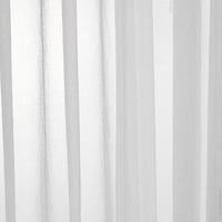 Topfinel fehér fényáteresztő függöny, 2 db, 260x140 cm, lenvászon hatású, modern nappali és gyerekszoba 3