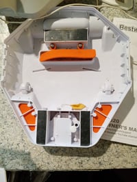 Bestway Flowclear AquaGlide automata medencetisztító robot - többszínű, használt állapotú uszodai porszívó robot 4