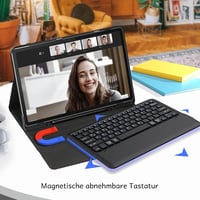 Lenovo Tab P12 2023 Bluetooth QWERTZ billentyűzetes tok, tollartóval - EasyAcc 4