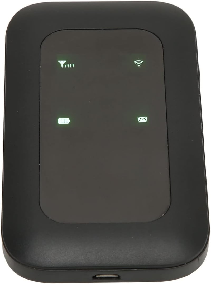 VBESTLIFE 4G LTE Mobil WiFi Router SIM-kártyával, LED kijelzővel - Utazáshoz, Autóba