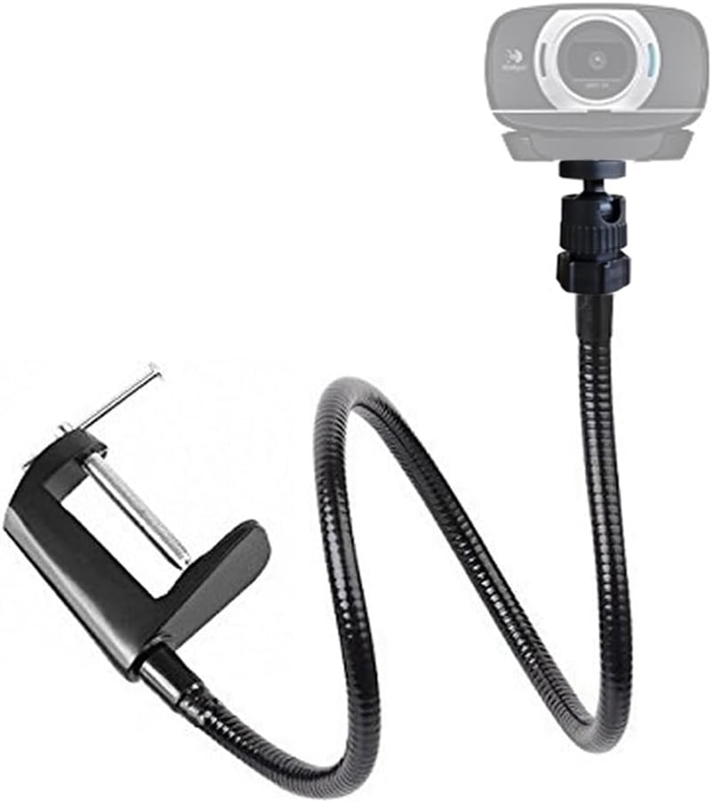 Logitech webkamerákhoz 27"-os állítható flexibilis asztali állvány (C920, C922, C930e)