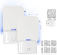 Tiptop Home Elektromos Rovarcsapda - 2 db UV Fénycsapda Ragadós Lappal, Szúnyog, Muslica és Molyirtó, Szagtalan, Beltéri Használatra, Fehér 1