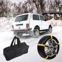 Univerzális autó hólánc szett 10 db - 165-275mm gumikhoz, táskával 5