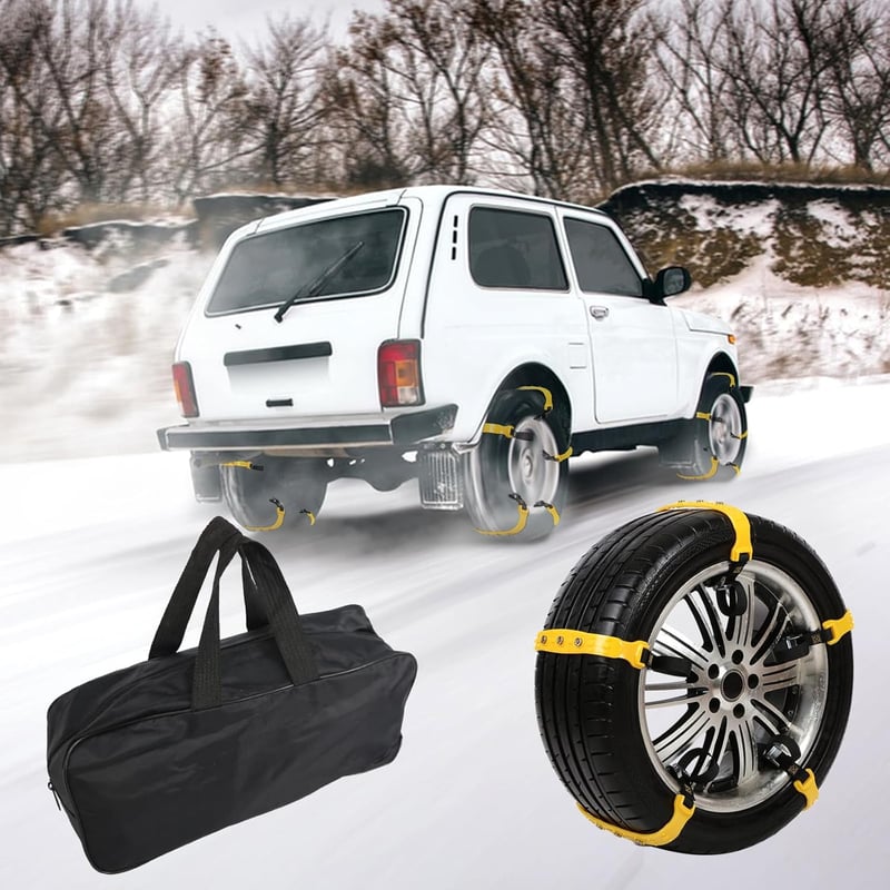 Univerzális autó hólánc szett 10 db - 165-275mm gumikhoz, táskával