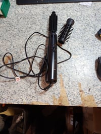 Remington AS7100 Blow Dry & Style Meleg Levegős Hajkefe 400W, 2 Feltéttel (19 mm és 25 mm Kerek Kefe), Fekete, Rövid Hajra 2
