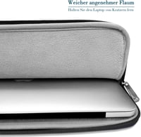 TECOOL 13,3" MacBook Pro/Air M3 M2 M1 ütésálló laptop tok, sötétkék 5