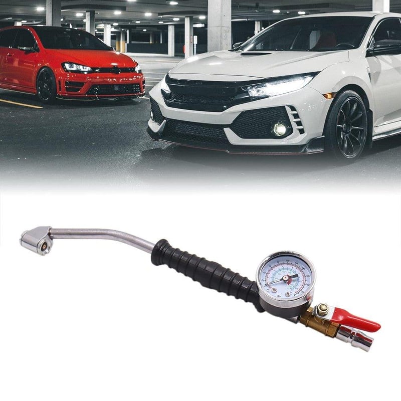 Digitális autógumi nyomásmérő manométerrel, 0-220 PSI