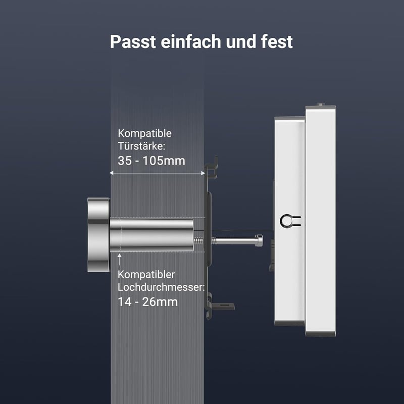 EZVIZ CP2 WiFi Ajtókémlelő 4,3" Színes Kijelzővel - 2MP Vezeték Nélküli Videós Kaputelefon 146° Látószöggel, 2200 mAh Akkumulátorral, Időjár
