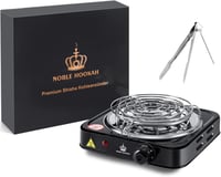 Noble Hookah 1000W elektromos vízipipa szénizzító grillráccsal és csipesszel 1