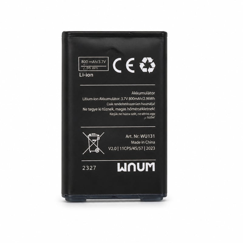 Baterija od 800 mAh — WUUM CLAP preklopni mobilni telefon (rezervni dio)