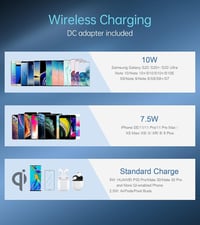Apple iWatch vezeték nélküli töltő MFi adapter - Kompatibilis iPhone, AirPods és iWatch modellek széles körével 7