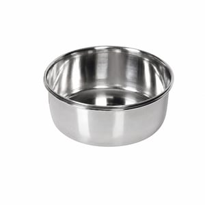 Bol cu agățătoare din oțel inoxidabil Karlie pentru hrană și apă, 600 ml, ø 12 cm, mărimea M – Fără agățătoare, ca nou (stare: vezi a 2-a imagine)