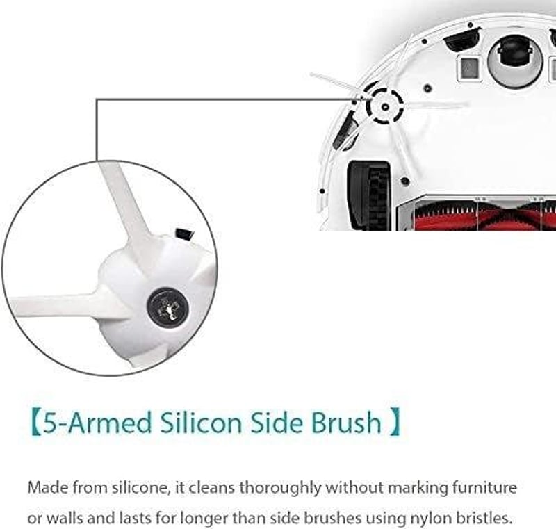 Roborock T7/S7 Robotporszívó Oldalsó Törlőkendő Készlet - 4db Pótalkatrész