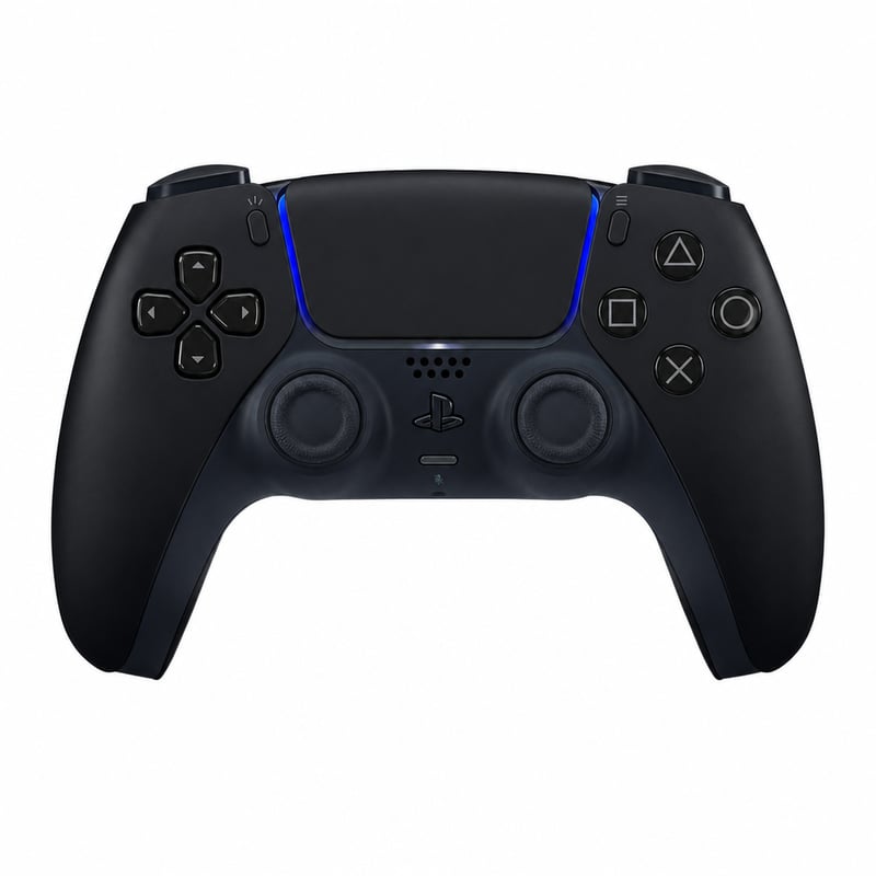 Sony DualSense PS5 vezeték nélküli kontroller - Midnight Black — töltőkábel nélkül (állapot: lásd a 2. képet)
