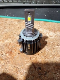 Bec LED auto D-Lumina H7 pentru fază scurtă, compatibil cu Volkswagen VW Passat, Golf, GTI, Tiguan și Mercedes-Benz, cu adaptoare specifice, 100W — set 1 bucată 4