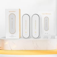 bubbacare Ultrahangos Rovarriasztó 2db - LED Éjszakai Fény, Elektromos Kártevőűző Szúnyog, Egér, Pók Ellen, 1200m² Hatótávolság, Fehér 8