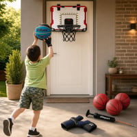 Kosárpárbaj otthonra: 7-es kosárlabda + LED mini palánk + labdapumpa + edzőkesztyű 1