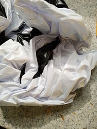Minge de Fotbal Gonflabilă MAIGIEE XXL cu Diametrul de 80 cm, Minge de Joacă Mare pentru Copii și Adulți, Alb-Negru 2