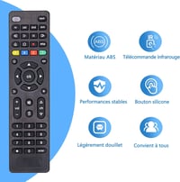 Telecomanda Universală FOXRMT pentru TV, DVD, Blu-Ray, Streaming Player și Soundbar - 4 în 1, Configurare Simplă, Rază de Acțiune 10m 3